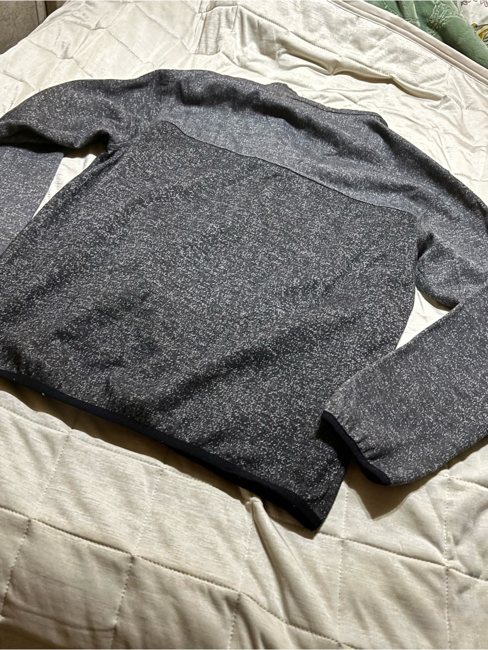 Heathered Gray Performance sweater - Picture 3 of 3